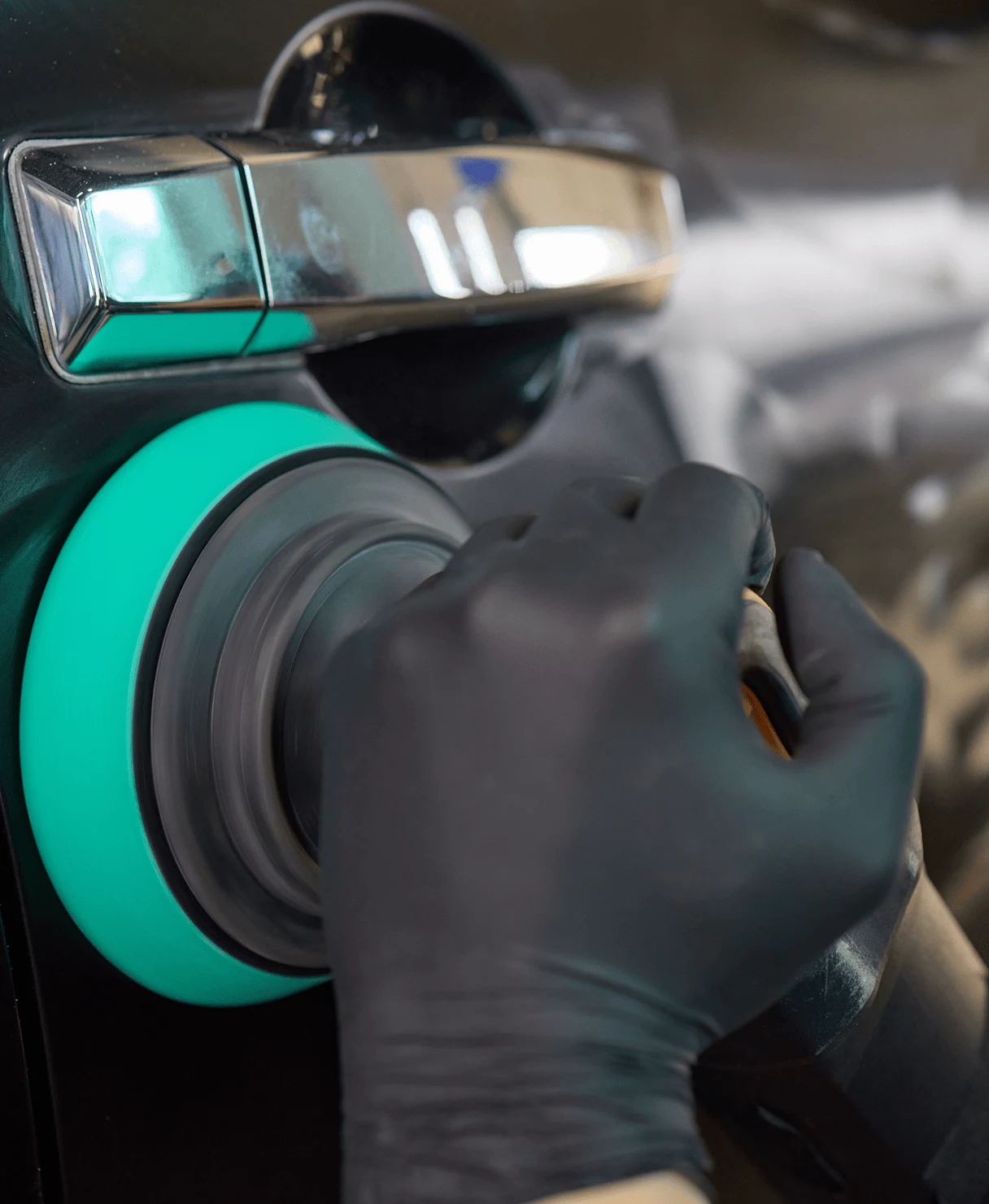 swirl marks paint damage from traditional car wash brushes